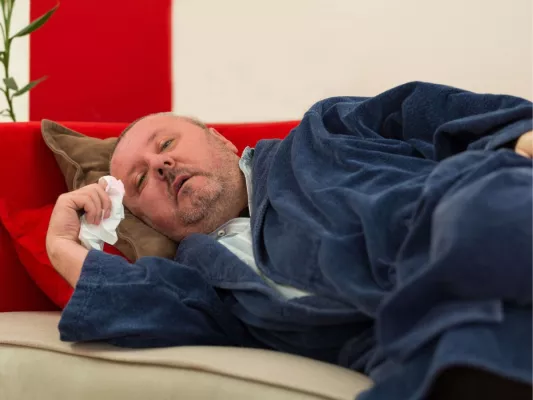 Bild: Gesund ins neue Jahr starten durch regelmäßiges Saunieren zuhause