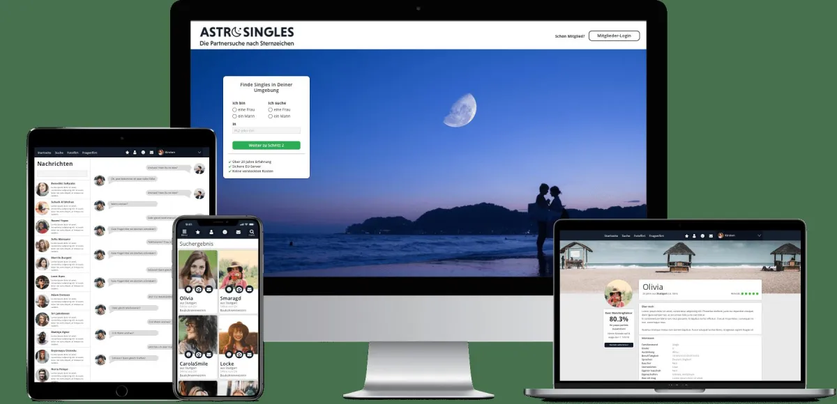 astro-singles.de - Partnersuche nach Sternzeichen