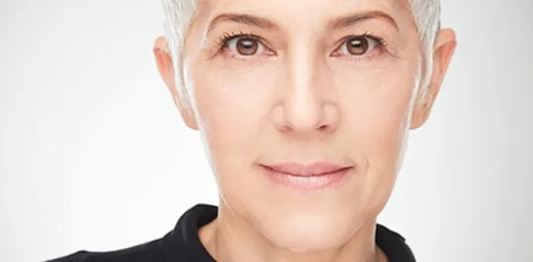 Bild: Weniger Falten bei gesunder Ernährung