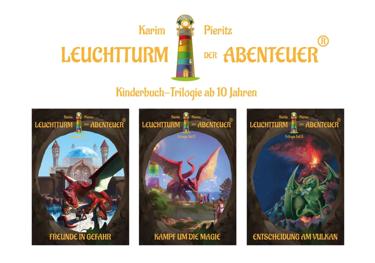 Kinderbuch-Trilogie (© Karim Pieritz)