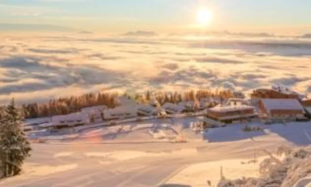 Bild: Von wegen Neujahrs-Blues! Das Mountain Resort Feuerberg ist der perfekte Ausgangspunkt für alpine Aktivitäten