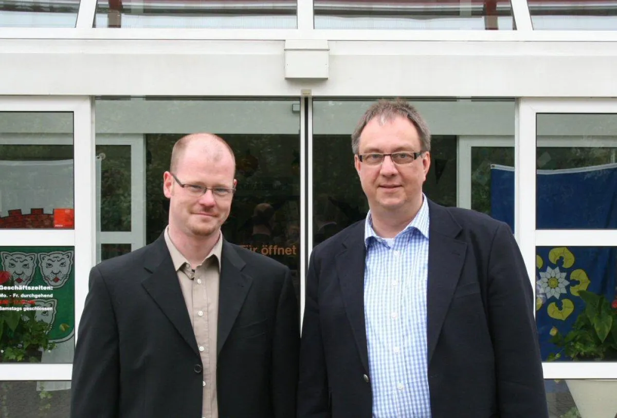 v.l. Marco Vos, Ralf Stobbe