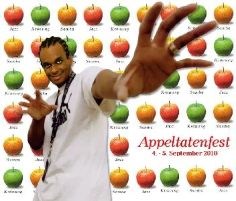 Bild: 2schneidig live on Stage beim Gladbecker Appeltatenfest