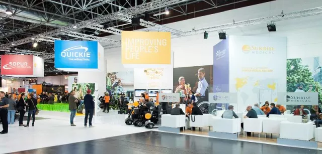 Bild: Rollstuhlneuheiten von Sunrise Medical überzeugten die Rehacare-Besucher