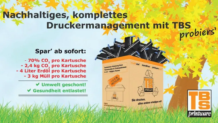 Bild: Umweltfreundliche Beschaffung verbessert die Öko-Bilanz und spart Kosten