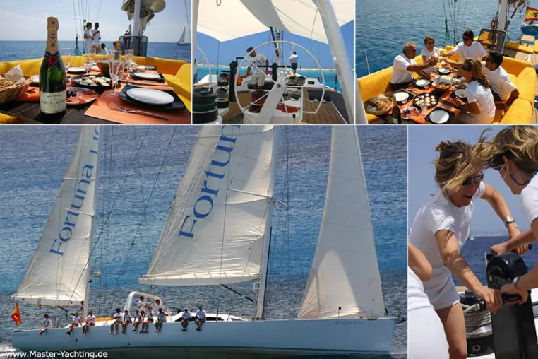 25 Meter-Luxusyacht MAXI FORTUNA ab sofort über Master Yachting buchbar Bild: 25 Meter-Luxusyacht MAXI FORTUNA ab sofort über Master Yachting buchbar