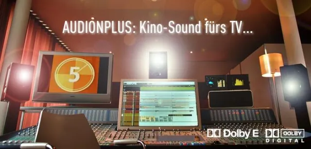 Bild: AUDIONPLUS Kino Sound fürs Fernsehen