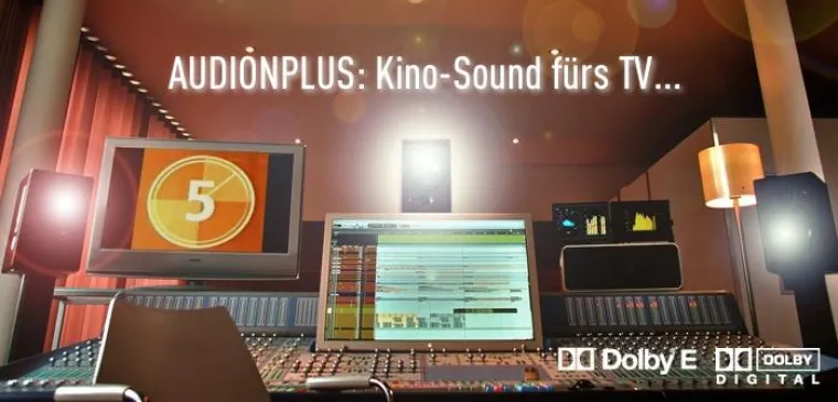 Bild: AUDIONPLUS Kino Sound fürs Fernsehen