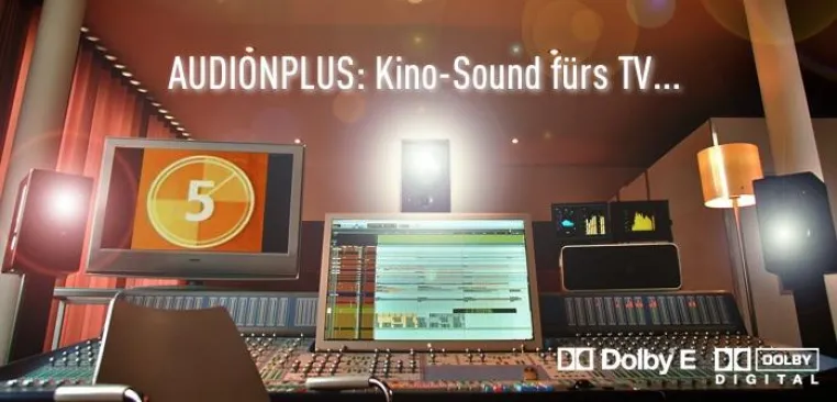Bild: AUDIONPLUS Kino Sound fürs Fernsehen