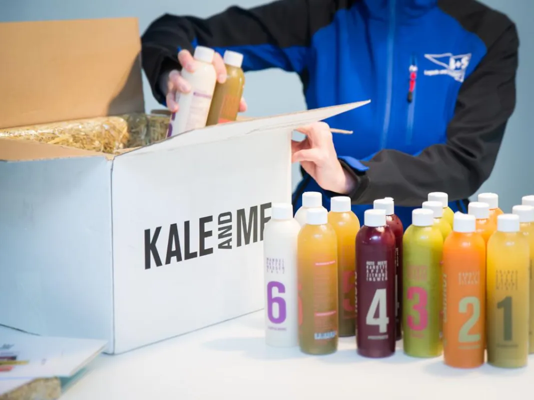 Die B+S GmbH übernimmt das E-Commerce Fulfillment für die Kale & Me GmbH. (Foto: B+S GmbH)