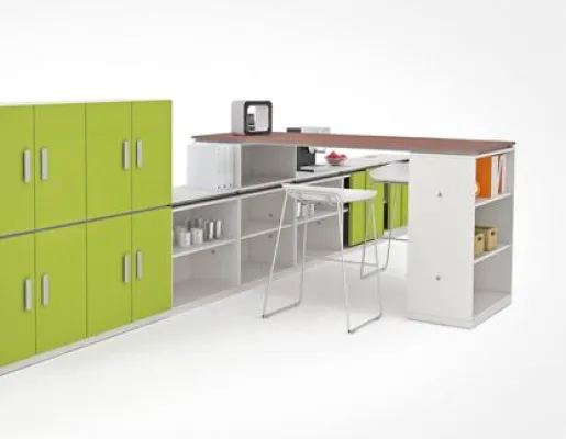 Bild: Die neue Büromöbelserie Manifesto von brodbeck design