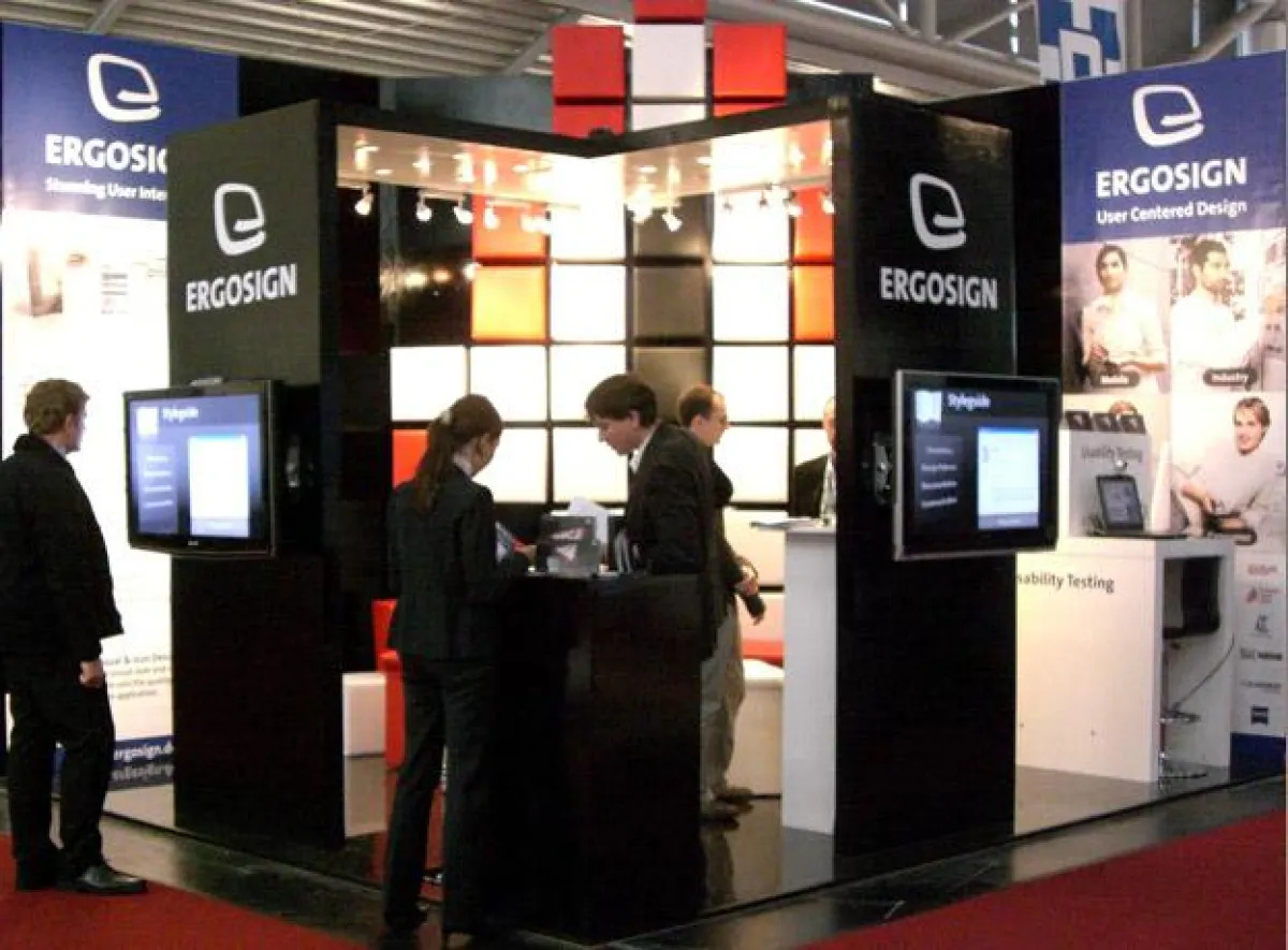 ERGOSIGN's Stand auf der SYSTEMS 2007