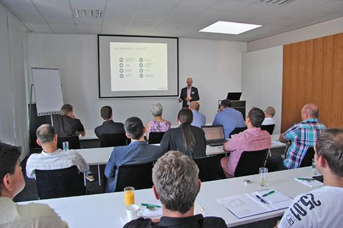 Fachpublikum beim Kaspersky-Vortrag