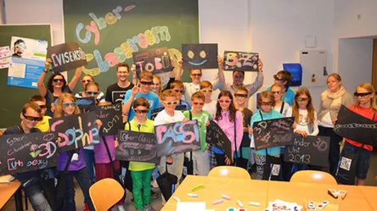 Bild: Kinderuni in 3D am VDC Fellbach – Der Cyber-Classroom