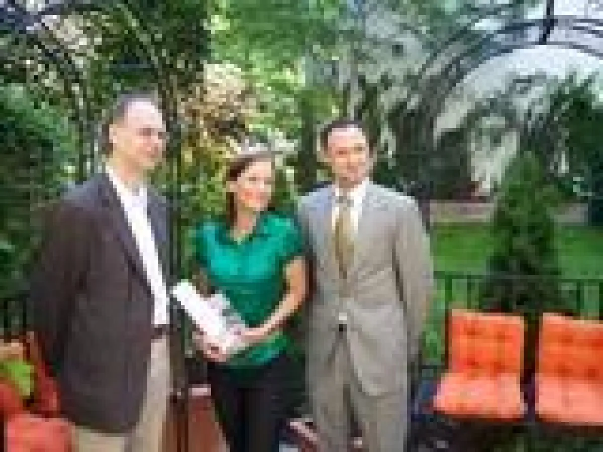 (v.l.n.r.) Matthias Köhne, Evelyn Schmidt, Sascha Hilliger