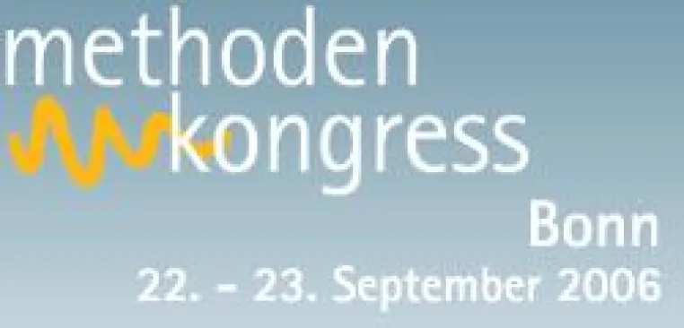 Bild: Methodenkongress 2006: Startschuss am 22.-23.09.06 in Bonn