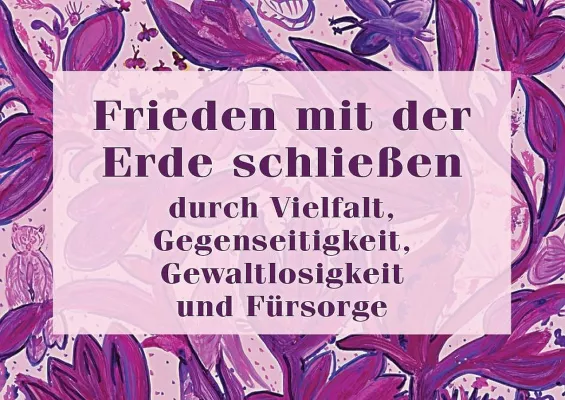 Bild: "Frieden mit der Erde schließen" – Ein ökofeministisches Manifest