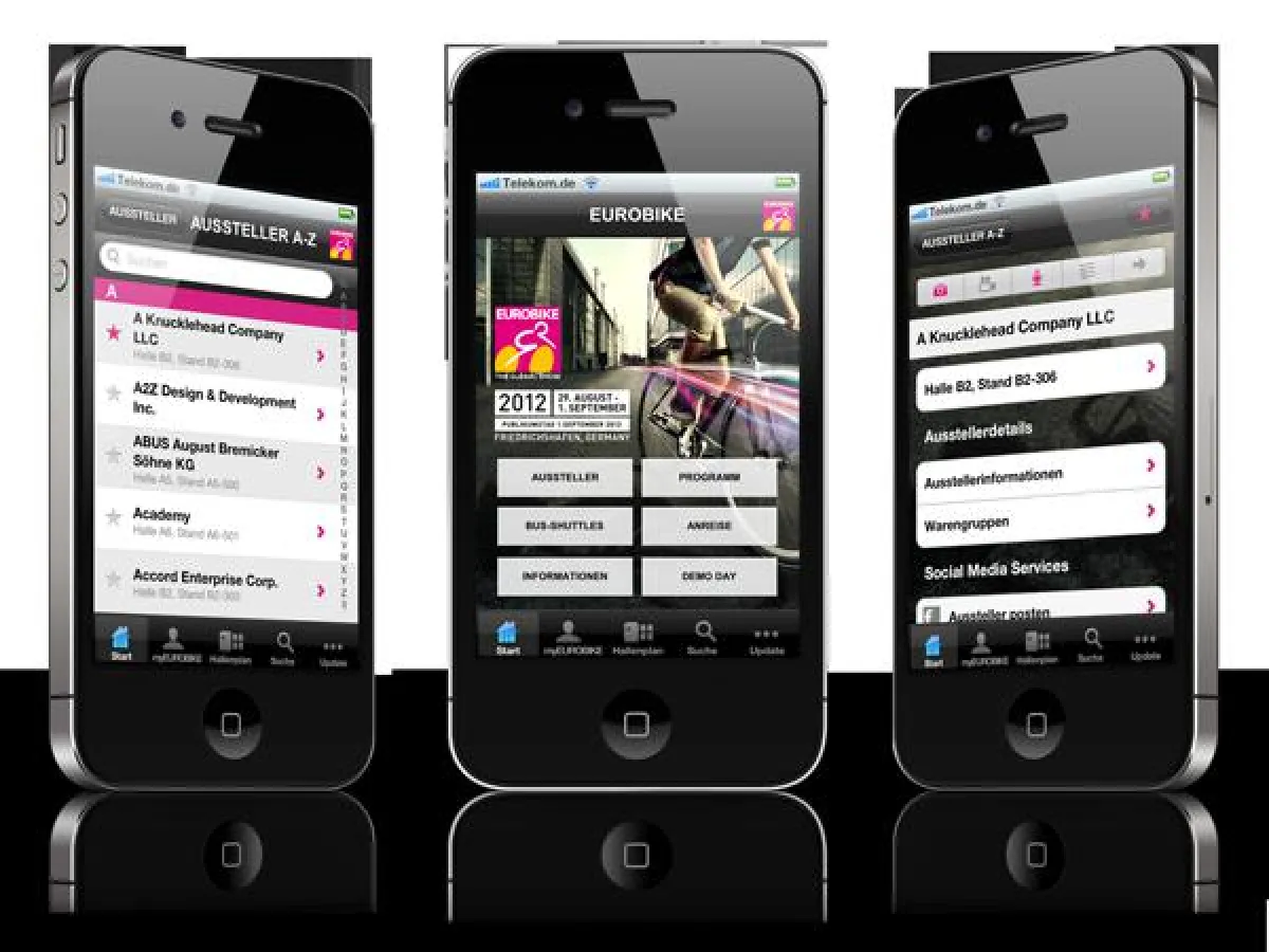 EUROBIKE App 2012