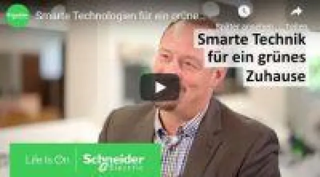 Bild: Schneider Electric bietet intelligente Technologien für das grüne Zuhause