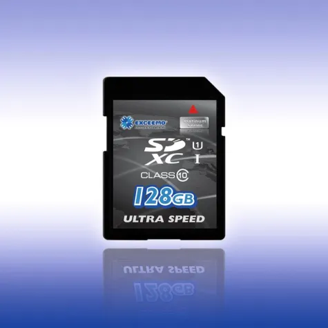 Bild: SDHC/XC-Speicherkarten - jetzt mit der blitzschnellen Datenübertragungsgeschwindigkeit