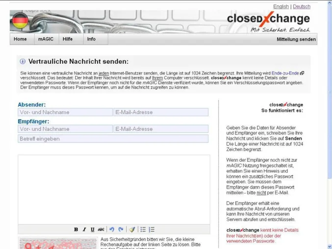 Neuer kostenloser und hoch-sicherer Internet-Mitteilungsdienst gestartet Bild: Neuer kostenloser und hoch-sicherer Internet-Mitteilungsdienst gestartet
