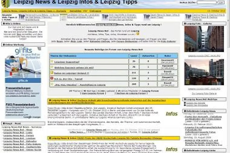 Leipzig-News.Net: Neues Design sowie neue Foto-Galerie Bild: Leipzig-News.Net: Neues Design sowie neue Foto-Galerie