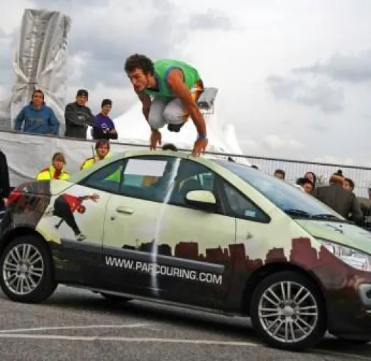 X3M Parcouring™ World Championship 2009 auf der YOU in Berlin Bild: X3M Parcouring™ World Championship 2009 auf der YOU in Berlin