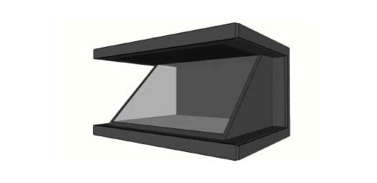 Holodisplays sind Hingucker auf der Messe. Egal, wie erklärungsbedürftig ein Exponat ist