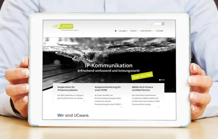 ucware.de im neuen Gewand Bild: ucware.de im neuen Gewand