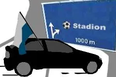 Mitfahrzentrale für Fußballfans - ichfahrauswaerts.de Bild: Mitfahrzentrale für Fußballfans - ichfahrauswaerts.de