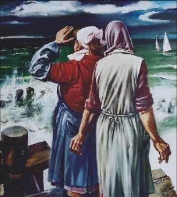 Bild: Bereits über 1000 Besucher bei Womacka-Ausstellung "Menschen und Meer" in Berlin