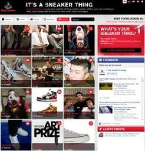 Bild: Foot Locker präsentiert ein virtuelles Zuhause für alle Sneaker-News