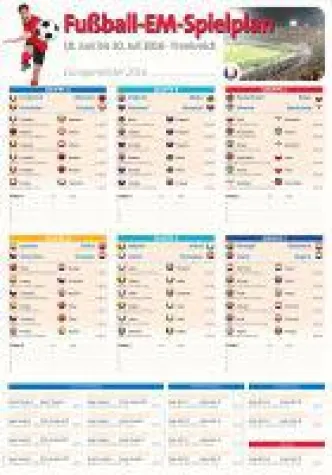Der ultimative "XXL-Fußball-Europameisterschaft-Spielplaner 2016" Bild: Der ultimative "XXL-Fußball-Europameisterschaft-Spielplaner 2016"