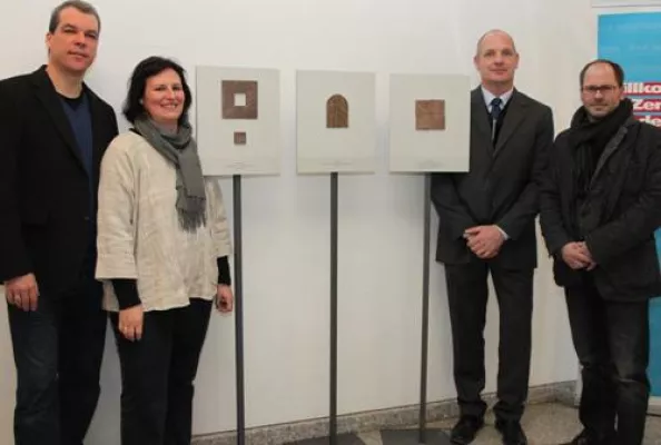 Bild: Symbole - Zeichen vom Ich: Wanderausstellung im Steinmetzzentrum Königslutter noch bis Februar