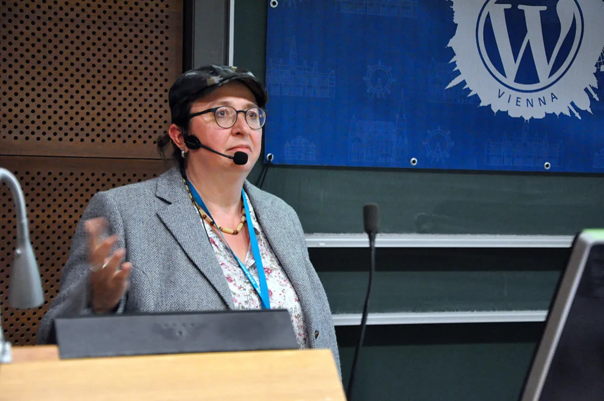 Angelika Wohofsky, Vortragende beim ViennaWordCamp 2019