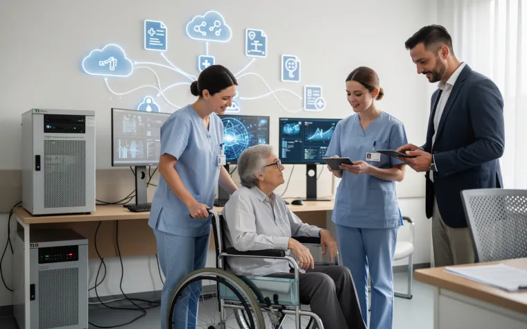 Bild: Telematikinfrastruktur in der Pflege: Digitale Anbindung wird verpflichtend