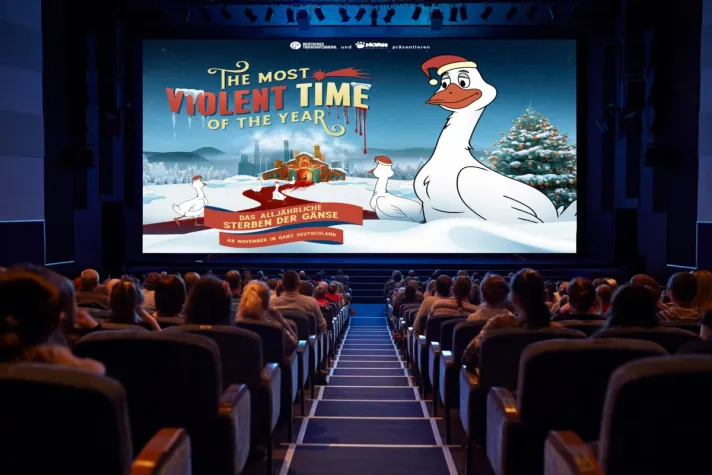 Bild: Gans Fibi im Bonner Kino: Jetzt beginnt das große Gänse-Sterben zu Weihnachten
