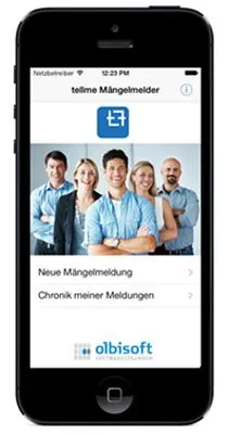 Bild: Neue Mängelmelder-App "tellme Mängel" veröffentlicht