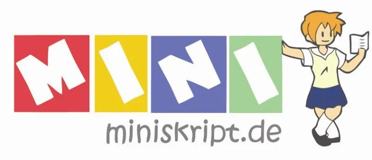 Bild: Startup Miniskript - Dokumente im DIN A5 / DIN A4 Format online drucken lassen