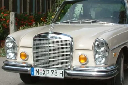 Bild: Mit dem Herrn Chauffeur zum König Ortler