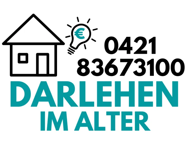 Bild: Kredit für alleinstehende Rentner und Senioren - Tel. 0421-83673100