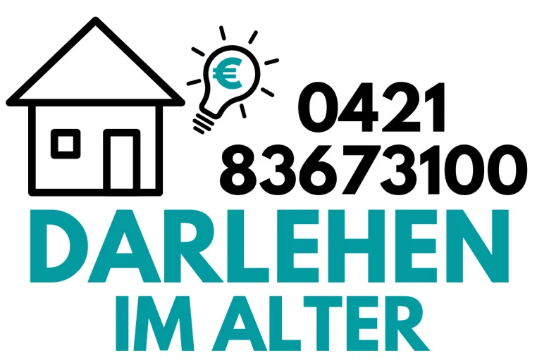 Bild: Kredit für alleinstehende Rentner und Senioren - Tel. 0421-83673100
