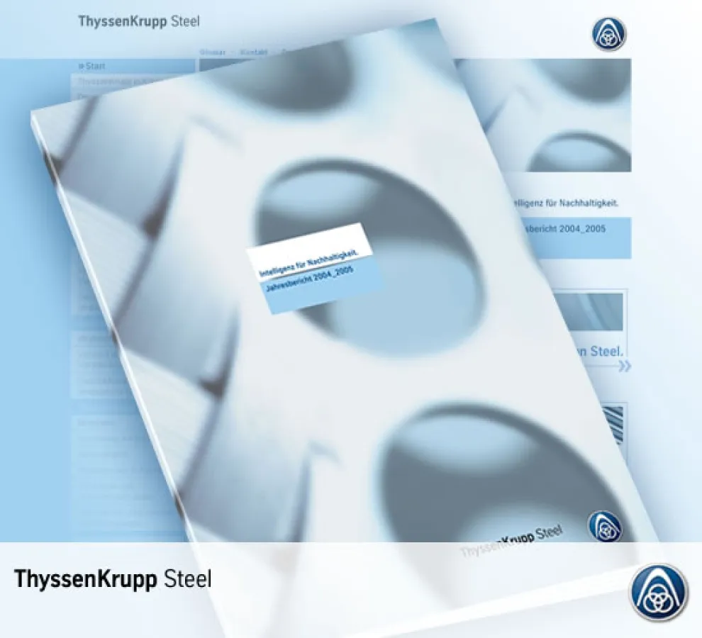 Jahresbericht der ThyssenKrupp Steel AG
