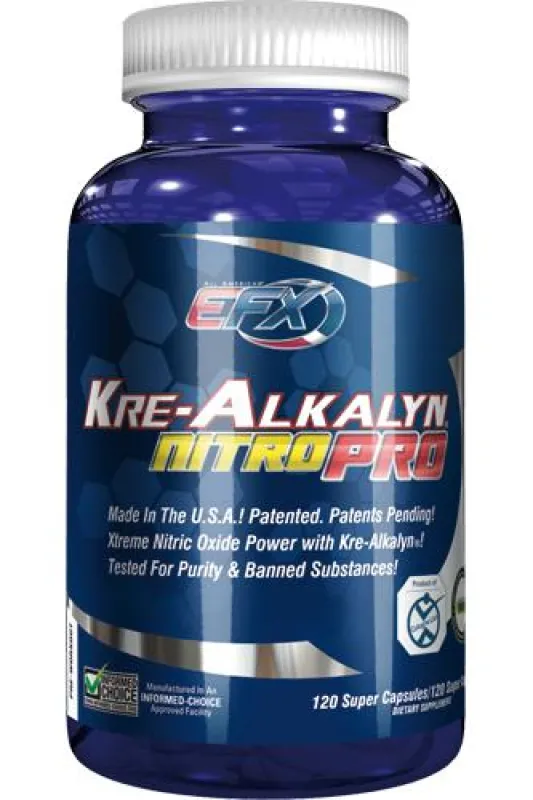 Neu und innovativ: Das EFX Kre-Alkalyn Nitro Pro