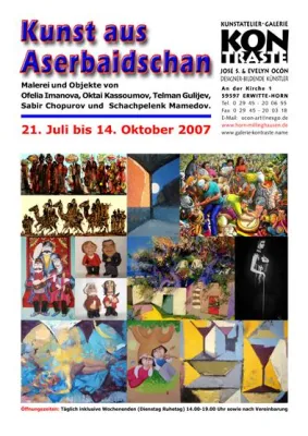 Bild: Ausstellung KUNST AUS ASERBAIDSCHAN