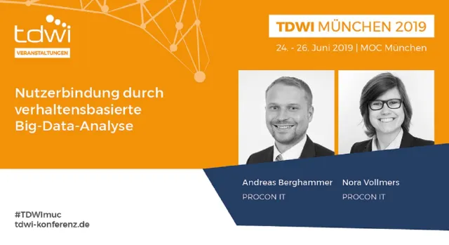 PROCON IT hält Vortrag auf der TDWI Konferenz über den Nutzen von Big Data Analytics Bild: PROCON IT hält Vortrag auf der TDWI Konferenz über den Nutzen von Big Data Analytics