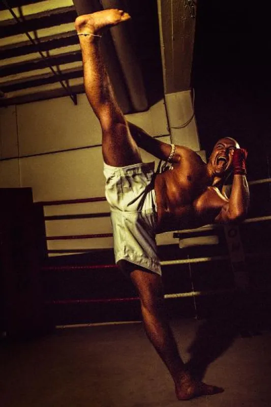 Der zehnfache Kickbox-Weltmeister Daniel Dörrer