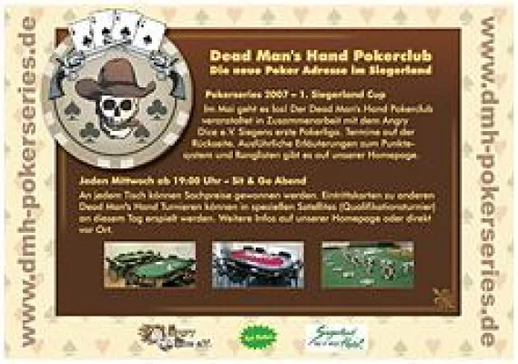 Bild: mediatwister entwickelt Corporate Design, Internet- und Printmedien für die Dead Man’s Hand Pokerseries
