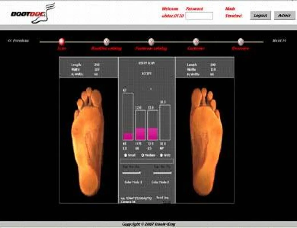 Ein genaues Analysetool für passende Sportschuhe