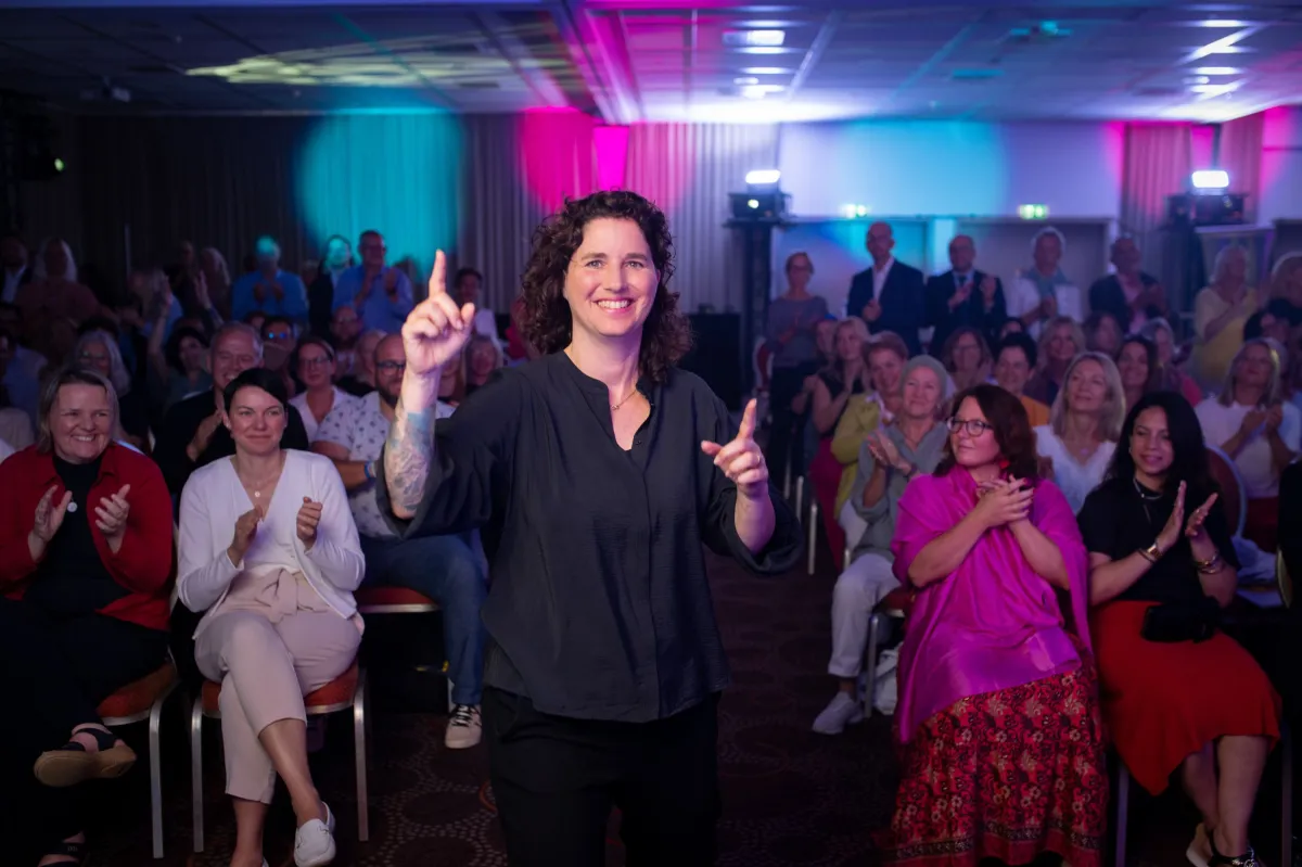 Rovena Langkau überzeugt bei Experten-Event (© Rovena Langkau ; Fotograf Justin Bockey)